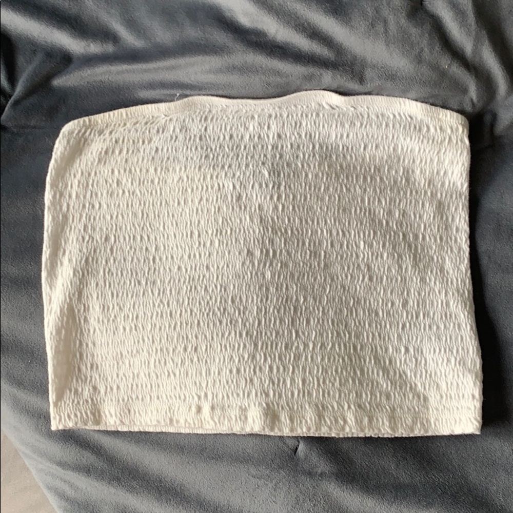 White American Eagle Tube Top Size Small